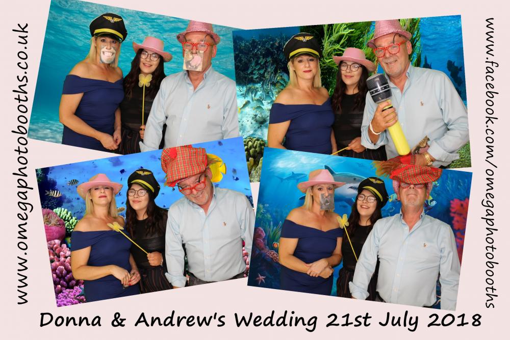 Donna & Andrew's Wedding | View more photos from the event at gallery.omegaphotobooths.co.uk/u/Omega-Photobooths/Donna-Andrews-Wedding